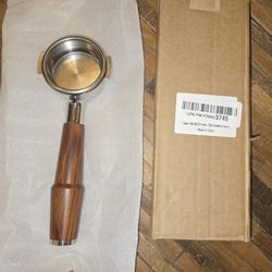 KNODOS 58mm Bottomless Portafilter for E61 Group Head | Professional Barista-Grade Naked Portafilter | Compatible with Rocket, Lelit, Ascaso, Profitec