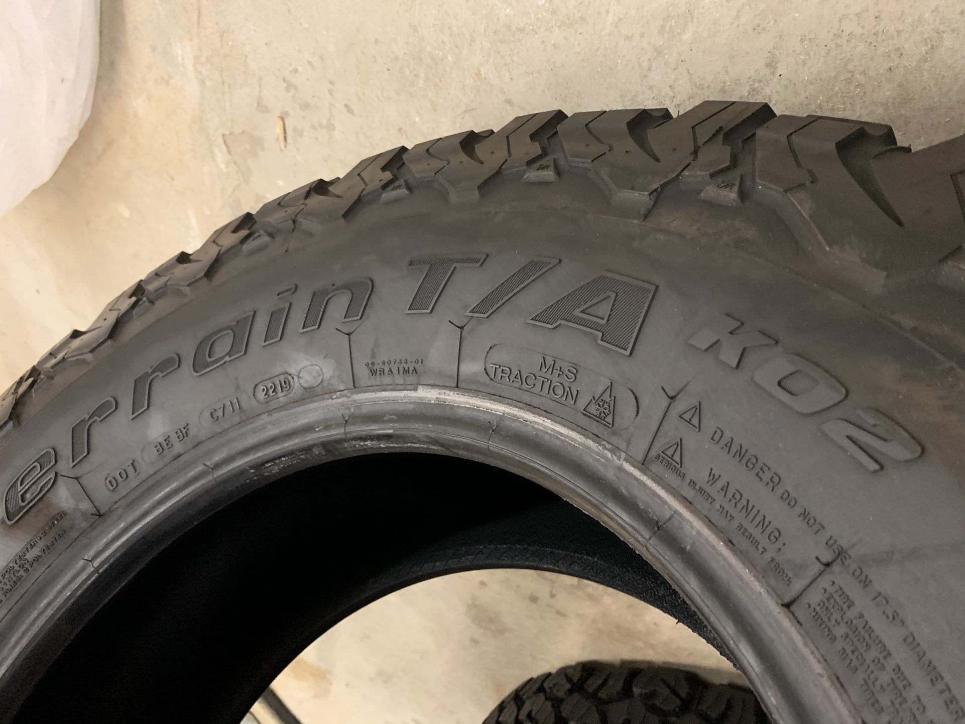 BF Goodrich K02 Tires 285/70 R17 for Sale in Seattle, WA OfferUp