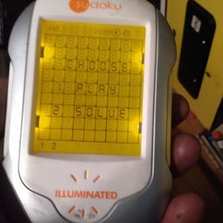 Hand Held Sudoku Game