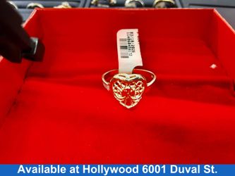 Women's Ring - Yellow Gold 14k (.585) 2.3 grams Size 7