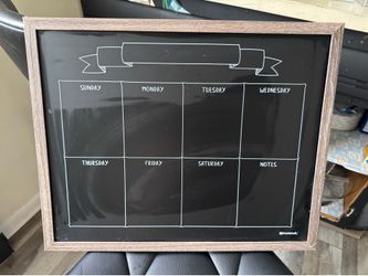 Dinner menu board (liquid chalk markers)