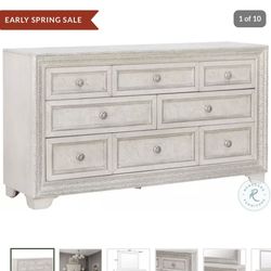 Beige Dresser