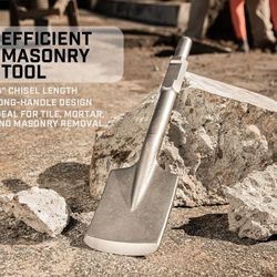 Hex Shank Asphalt Cutter Bit for Electric Demolition Jack Hammer 1-1/8" Chisel Shovel Scoop Breaker

