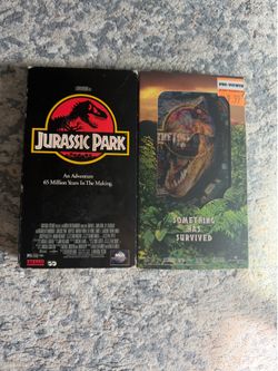 Jurassic Park VHS tapes