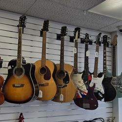 Assorted Guitars, Bass and Violins!! 🎸🎻