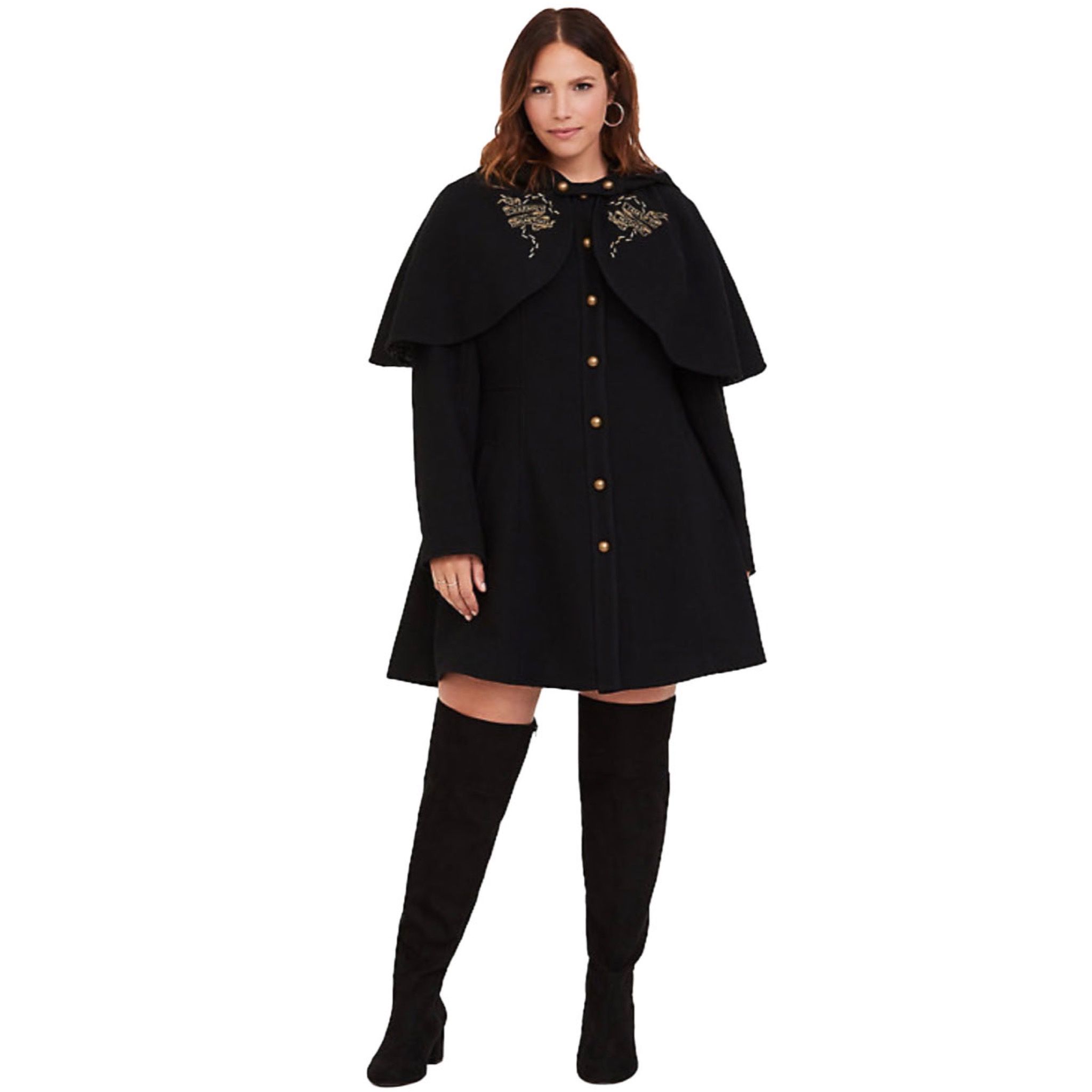 Torrid Harry Potter Plus Size Coat 2x