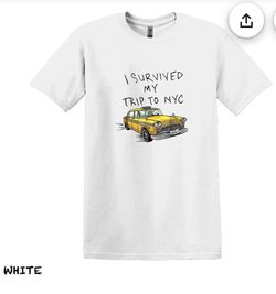 NYC Shirts, Trip Shirts, New York Shirts, Vacation Tee, Travel Shirts, Gift for Him Gift for Her, I Survived my Trip to
