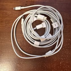 4x Apple USB-C to Lightning Cable (1m)