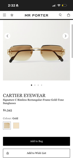 Cartier sunglasses