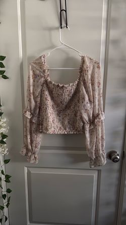 Floral Long-sleeve Top