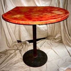Rounded Triangle Restaurant Corner Table 