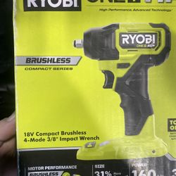 Ryobi one + HP compact impact wrench