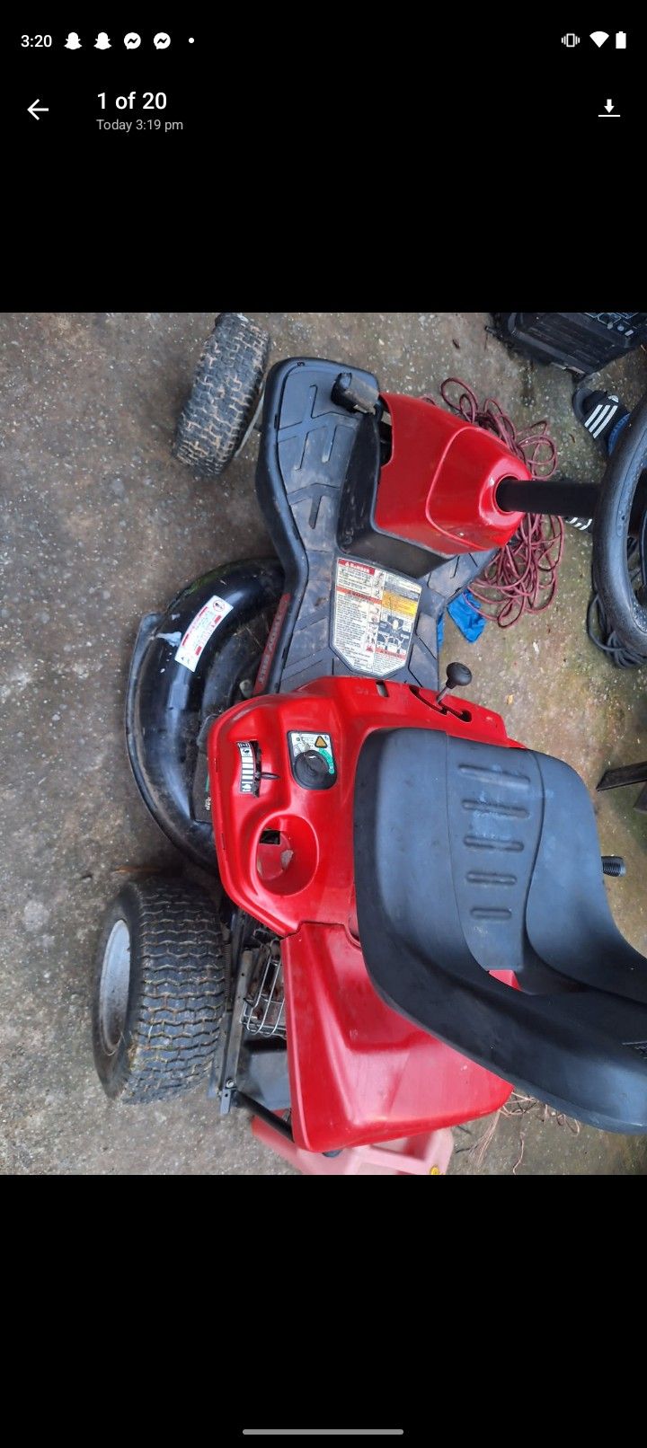 Perfect Condition Riding Mower