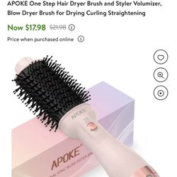 New Hair Dryer Brush Only $10