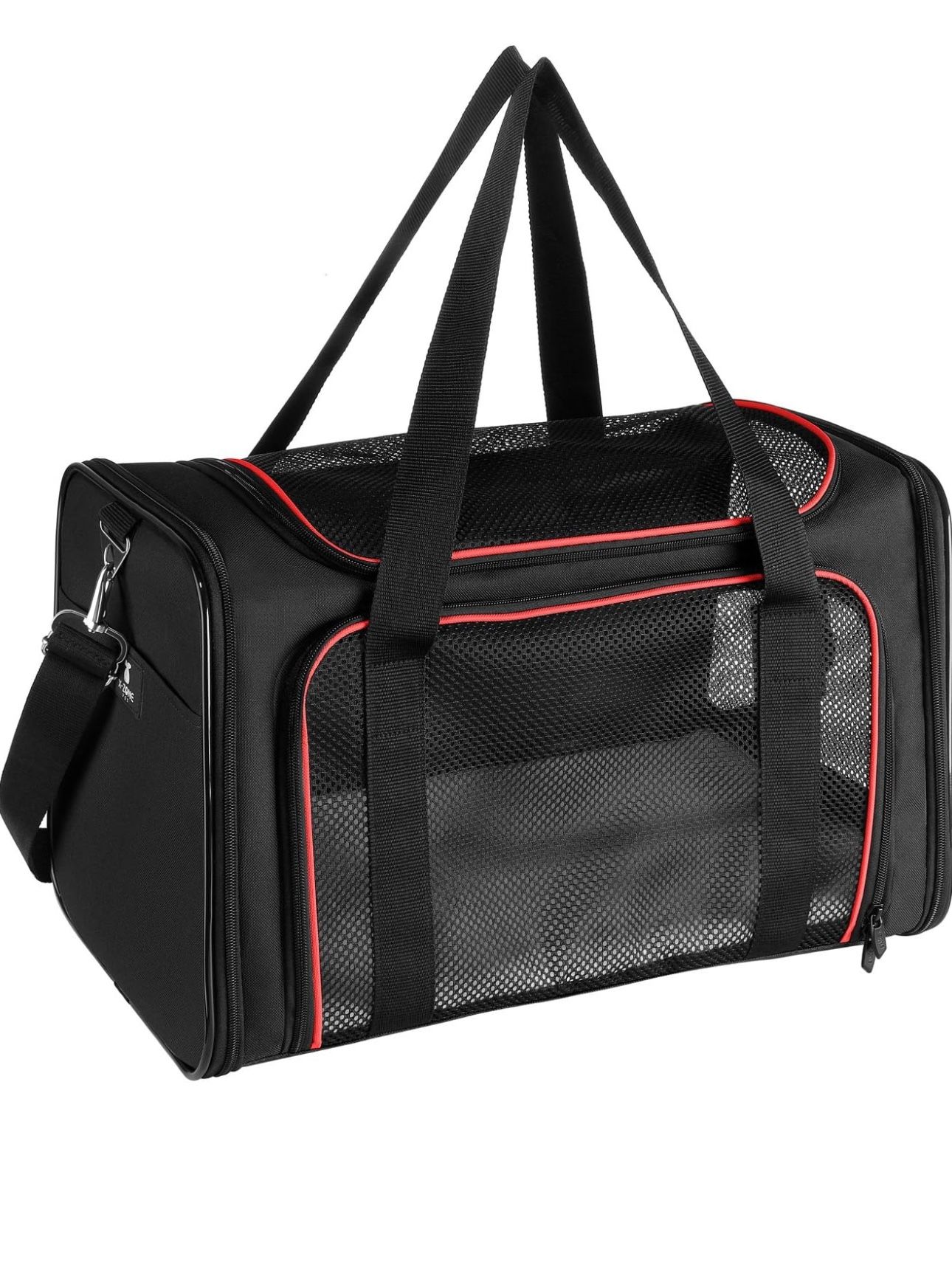 X-ZONE PET Dogs Carrier Cats Carrier Airline Approved Pet Carriers,Soft Sided Collapsible Pet Travel Carrier for Medium Cats and Puppy, Small Dogs Car