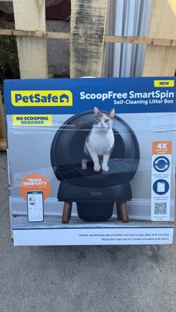 PetSafe ScoopFree SmartSpin  Self Cleaning Litter Box