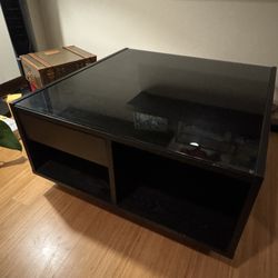 Moving Sale - Black IKEA coffee table