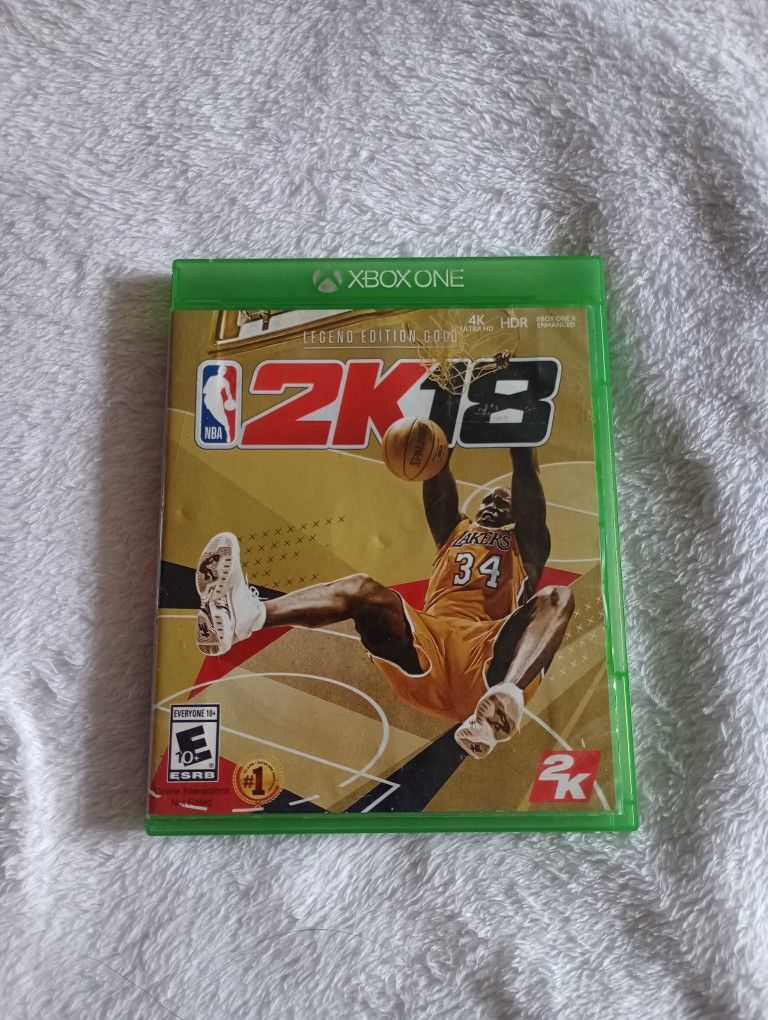 NBA 2K18: Legend Gold Edition (Microsoft Xbox One, 2017)
