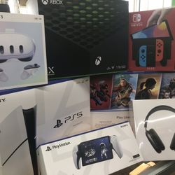 Ps5 Disc Xbox X Nintendo Switch Oculus Quest3 New Sealed No Credit Needed Pay Down Only