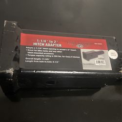 Hitch Adapter 1-1/4” to 2” Hitch Adapter