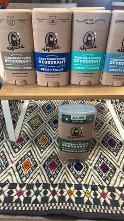 Dr. Squatch Natural Deodorant sticks
