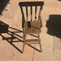 Doll High Chair Antic 