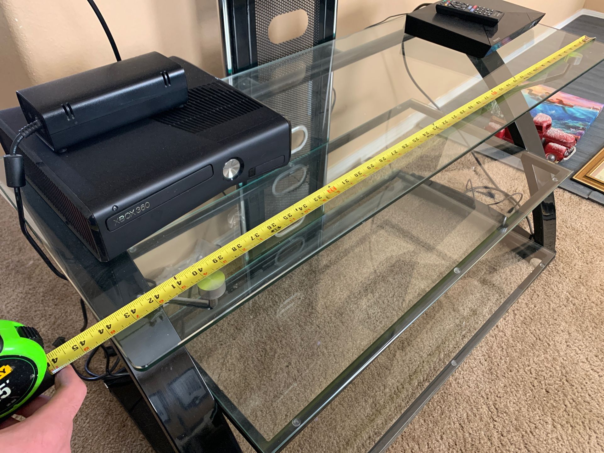 Tv stand and tv mount