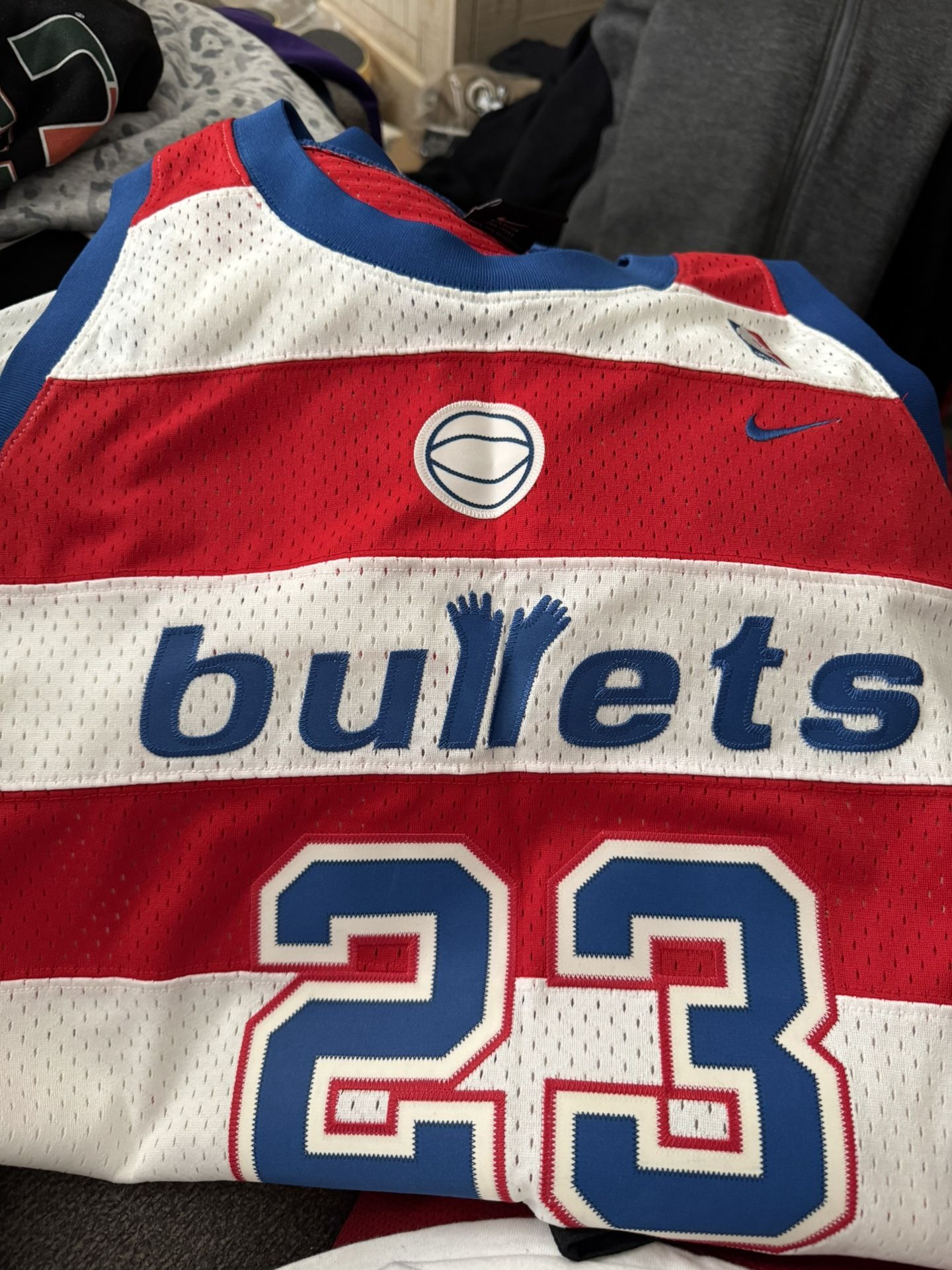 Michael Jordan Bullets Jersey