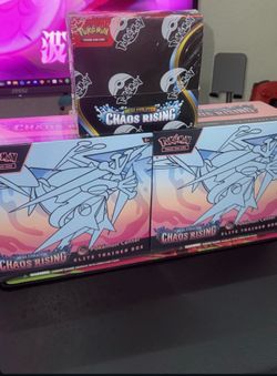 Pokemon Chaos Rising ETB/Booster Box
