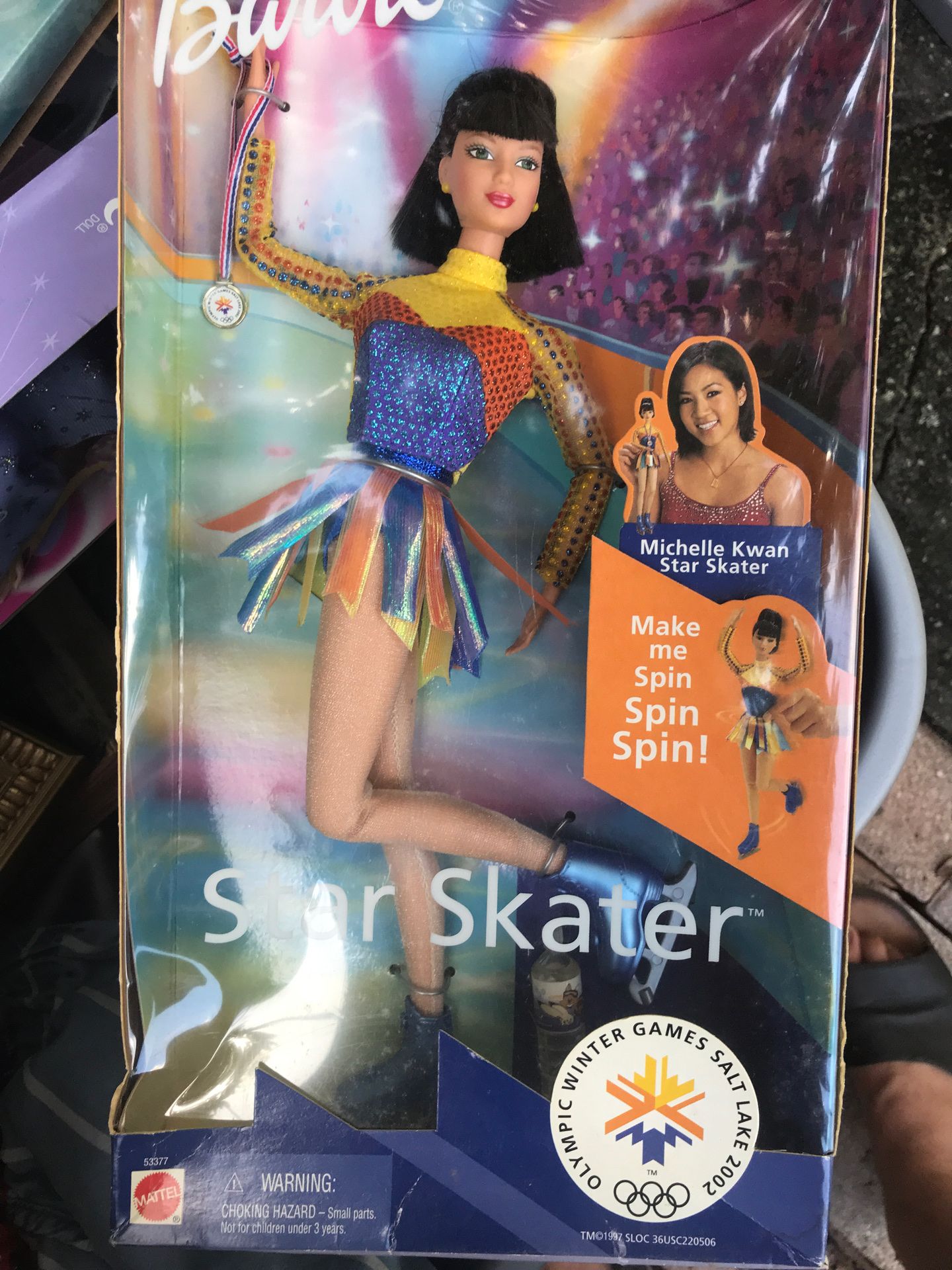 Michelle kwan figure skater Barbie
