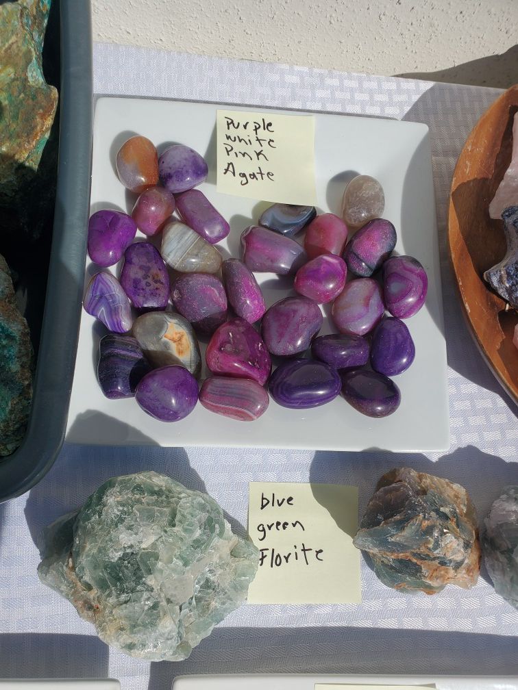 Healing crystals and minerals