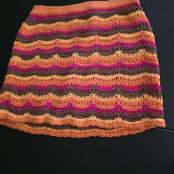 70s Style Crotchet Skirt