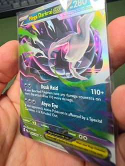 Mega Darkrai EX Pokémon Card 048/084 Holo
