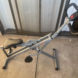 Row N Ride Squat Machine