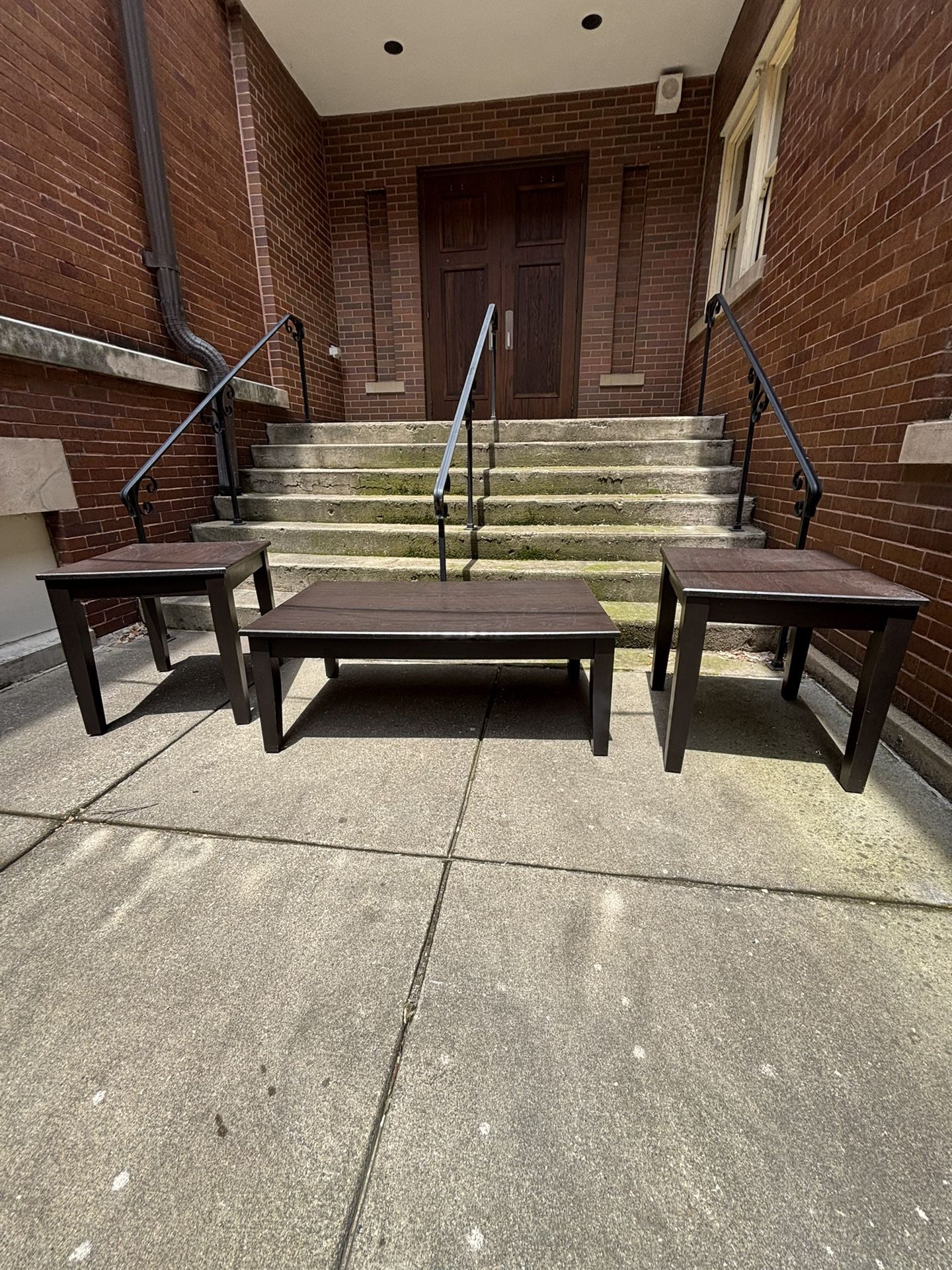 Coffee Table and 2 End Tables