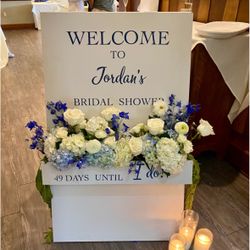 Flower Sign Sandwich Board