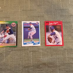 Exclusive Nolan Ryan Baseball Error Cards