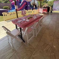 Kids Table & Chairs-F/RNT