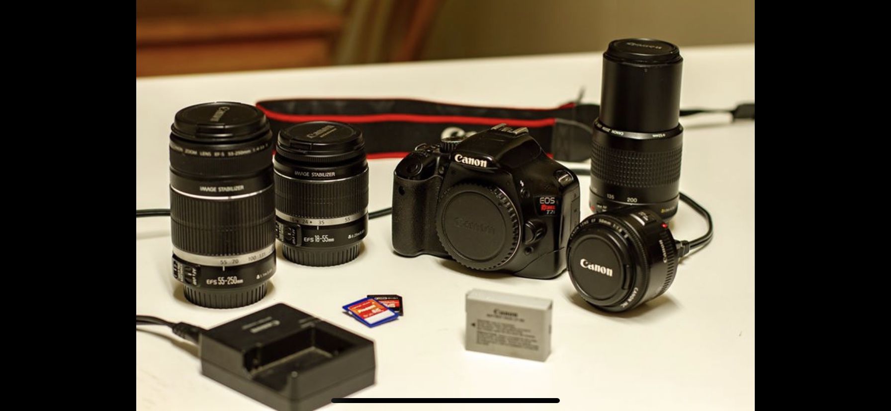 Canon T2i with Lenses
