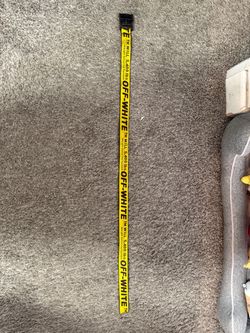 Classic OFF-WHITE belt trimmed to fit waste sizes men 30-43
