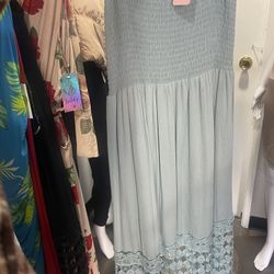 Blue Long dress 