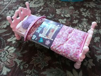 🌿🎀New 18in Doll Bed🎀🌿