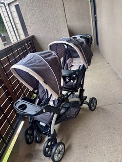 Double stroller like new