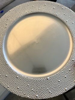Silver Charger Plates