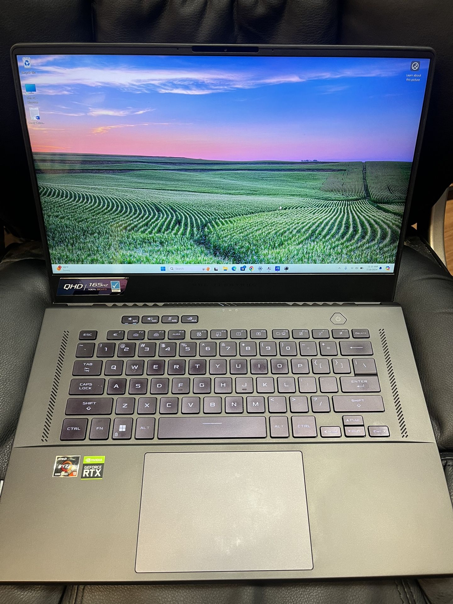 Asus Rog Zephyrus 15.6”