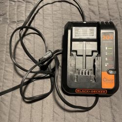 Black And Decker Fast Charger 20v