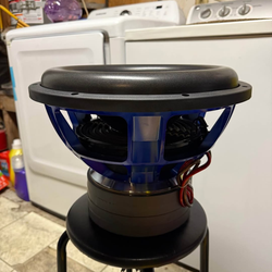 2 15" 3,000 watt RMS subwoofers