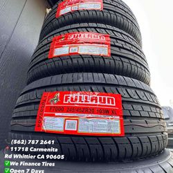 245/45R20 FullrunF7000 New Set of Tires Installed and Balanced Set de Llantas Nuevas Instaladas y Balanceadas