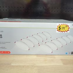 Commercial Electric
Pro Value Series LED 6 in Round Adj Color Temp Canless Recessed Light for Kitchen Bath Living rooms, Wht 12-Pk