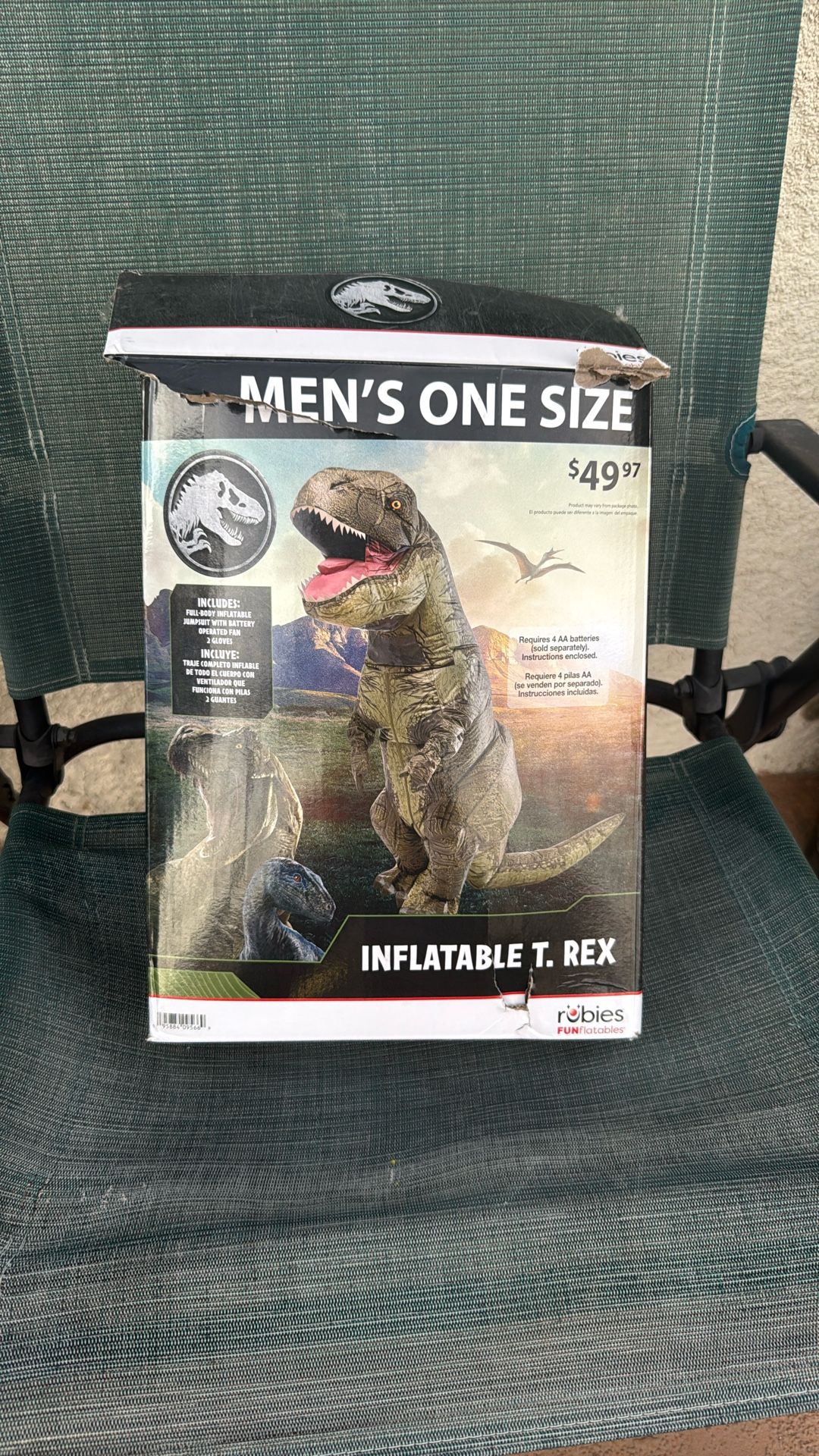 Inflatable T.Rex Costume 